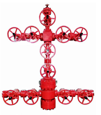 Attrezzatura X Mas Tree API Certification della testa di pozzo del giacimento di petrolio di acciaio al carbonio