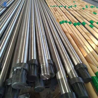 API 11B Standard Oilfield Sucker Rods / Polished Rod Pump Alta resistenza