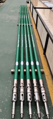 API 11AX Pompa a canna aspirante per pozzi profondi di petrolio con barile sottile e tazza inferiore