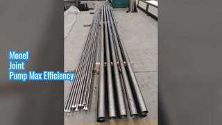 Pistone con giunto in monel per pompa a ventosa API 11AX